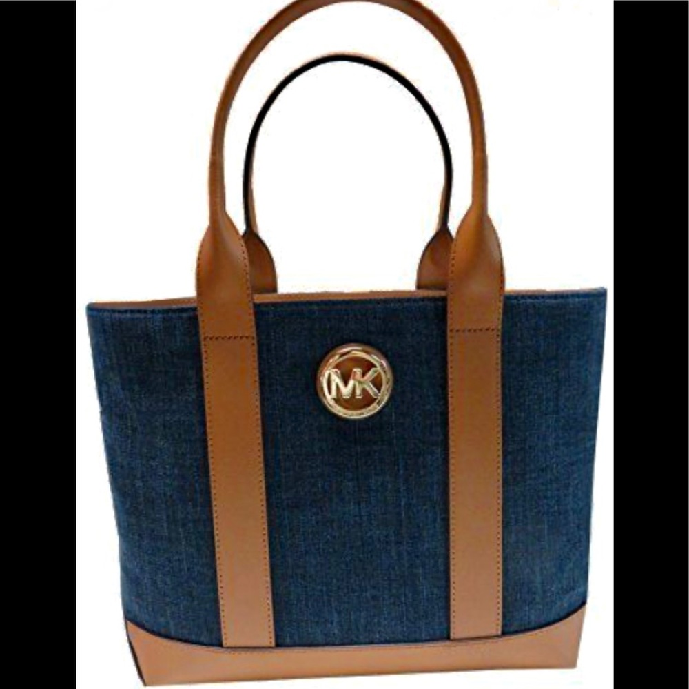 NWT Michael Kors Fulton Canvas